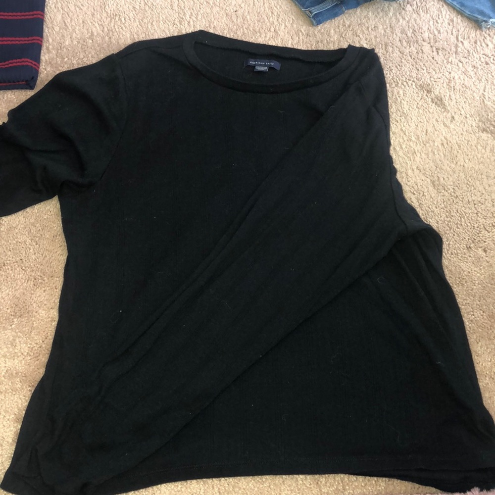 Black American eagle long sleeve